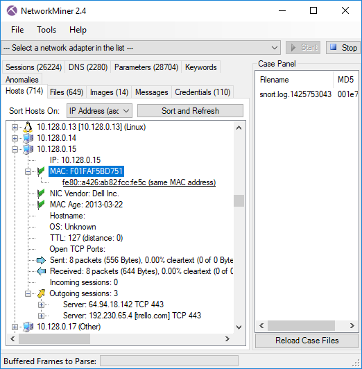 IPv4 and IPv6 address with the same MAC address