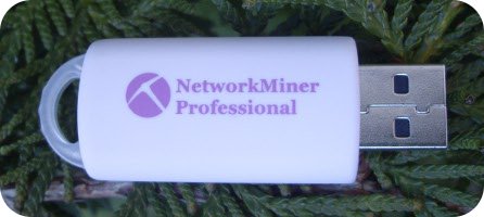 NetworkMiner USB flash drive