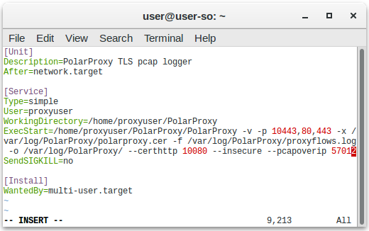 --pcapoverip 57012 in PolarProxy.service