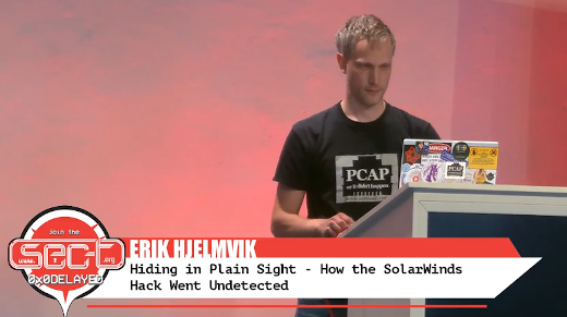 Video: Hiding in Plain Sight, How the SolarWinds Hack went Undetected