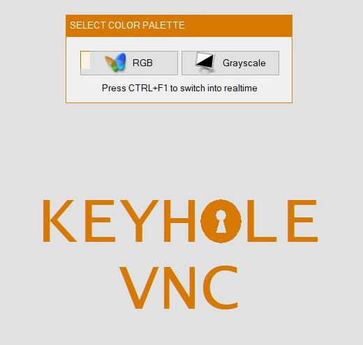 Screenshot of attacker’s view of victim screen (Keyhole VNC)