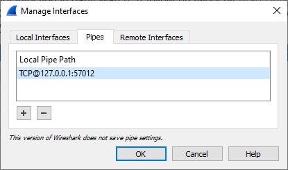 Manage Interfaces in Wireshark