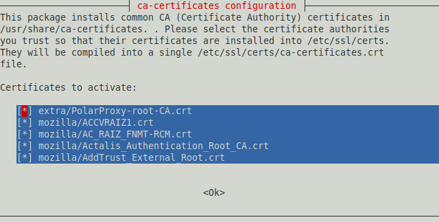 dpkg-reconfigure ca-certificates