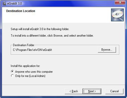 eWON eGrabIt Installer - egrabitsetup.exe