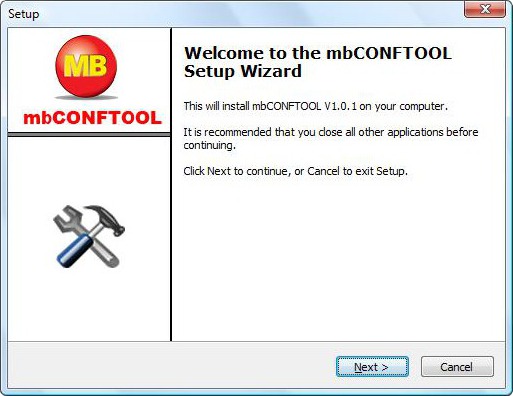 MB Connect Line mbCONFTOOL setup - setup_1.0.1.exe