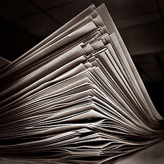 Stack of Papers by Jenni C